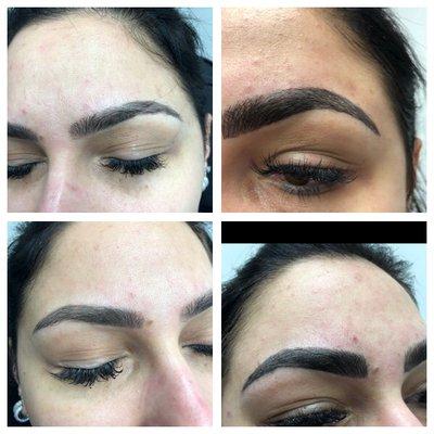 BIG beautiful brows for one of my favorite clients! #bigbrows #boldbrows