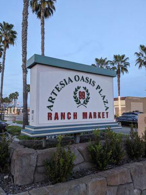 99 Ranch Market is located in Artesia Oasis Plaza