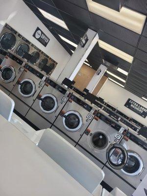 washers up to 1 to 6 loads starting at 1.50 to 5.75