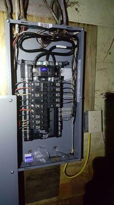 Installed new 100 amp panel !