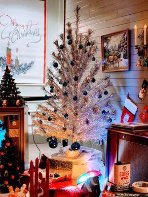 1960s Christmas display. That was my first Christmas tree until I was 9.