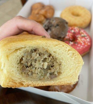 Spicy Boudin Kolache