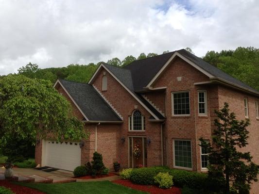 complete removal and installed new shingles