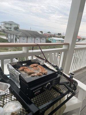 Grilling our grouper