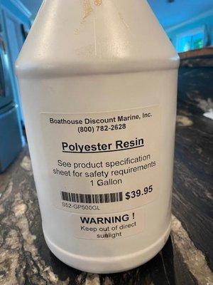 There is a reason they don't put the date or batch number on this repackaged resin.  So they can dump it on unsuspecting customers.