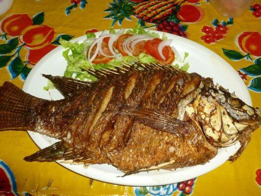 Mojarra frita