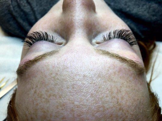 Loving this set of lash extensions