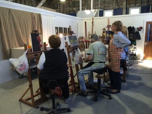 oil painting workshop