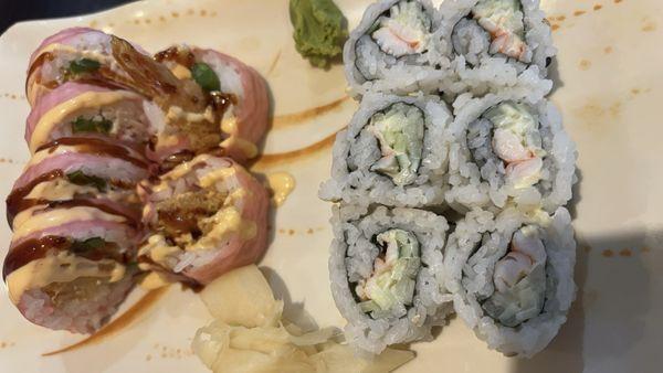 Diamond roll & bagel roll