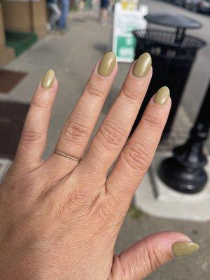 Powder dip manicure