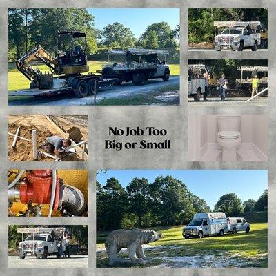 No job too big or too small, we do it all!