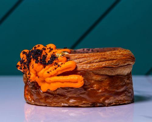 Thai Tea NY Croissant Roll 

Pastries available every Thursday - Sunday