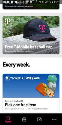 Free cap on tmob tuesday 9 3 2019