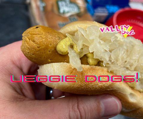 Veggie Dog substitutions are available!