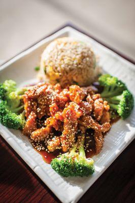 Sesame Chicken. Photo courtesy of The Local Palate.