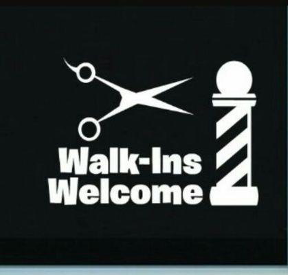 Walk-ins welcome