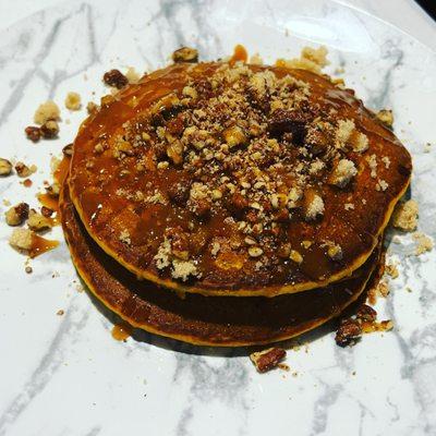 Pumpkin pancakes