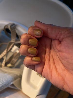 Gel manicure