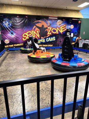 Bumper cars aka Spin Zone