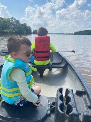 The canoe rental