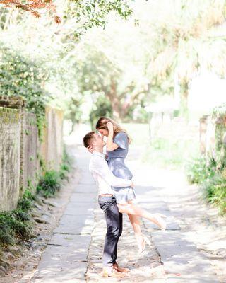 Engagement Session Downtown Charleston