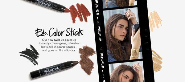 Bumble Color Sticks: In between color services to cover your grays and root area for extended color.