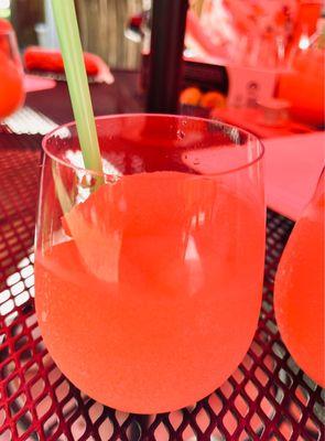 Peach Bellini slush