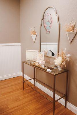 Esthetician room