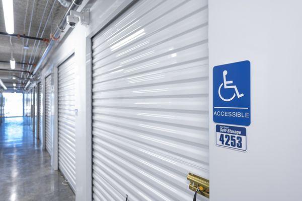 Heated storage units at West Coast Self-Storage West Seattle