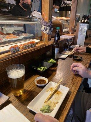 Sushi counter