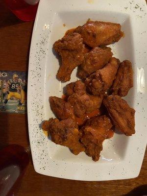 Traditional Wings with Buffalo sauce