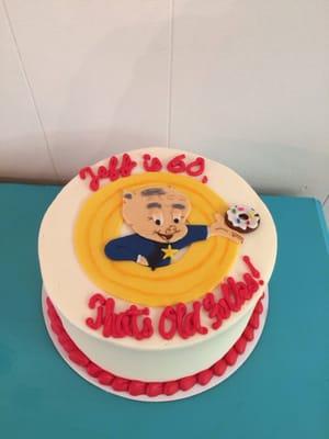 Chief of Police Birthday Cake