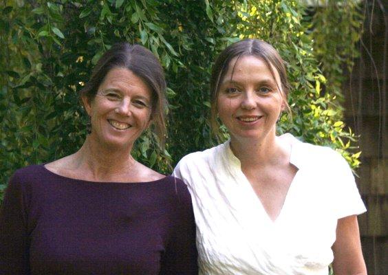 Our practitioner team: Lynne Rondelle (left) and Marketa Bilkova (right)