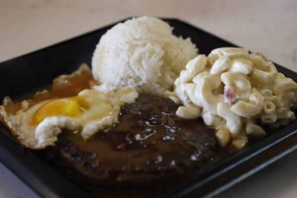 Loving this Loco Moco, never knew what it was until I tried it. Got a lot of food & it was cool looking at them cooking while I was waiting.