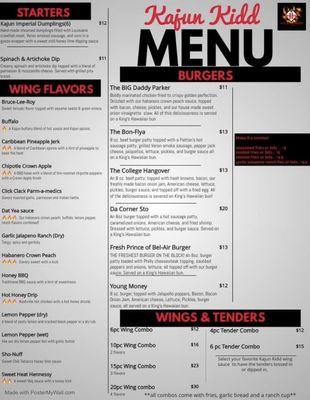 Menu #1