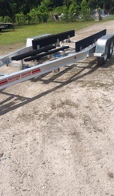 FASTLOAD ALUMINUM BOAT TRAILERS, INC 813-737-9884 WE BUILD CUSTOMIZE TRAILER TO FIT YOUR BOAT. SINGLE, TANDEM, TRI, AIRBOAT, BASS, CAT BOAT