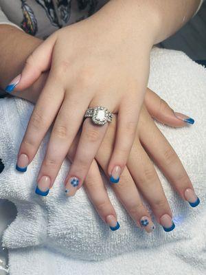 Manicure at Empire Nail Salon in Pearland, Tx