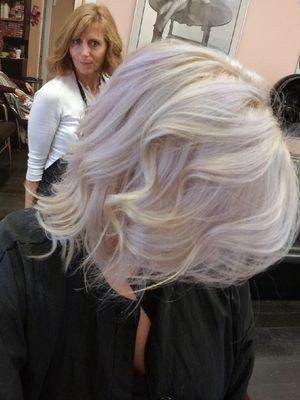 Silver metallic by Chrissy