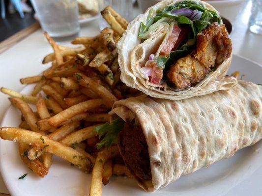 Falafel wrap