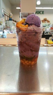 Try our Ube Halo Halo.  Ubelicious.