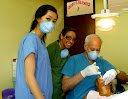 Dr. Bienenfeld provides dental care in Nicaragua, July, 2011