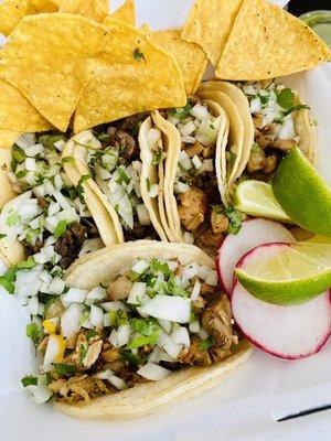 Chicken Taco Carne Asada Taco