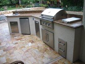 My outdoor kitchen!