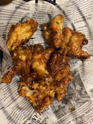 Garlic Parm wings