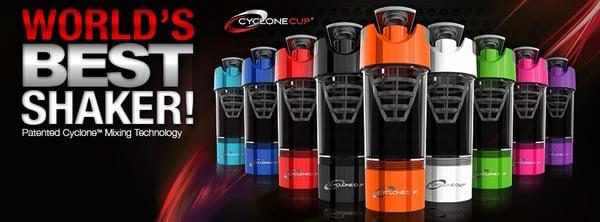 Worlds best shaker Cyclone cup all color available.