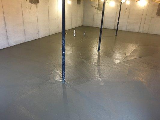 Basement Concrete Pours