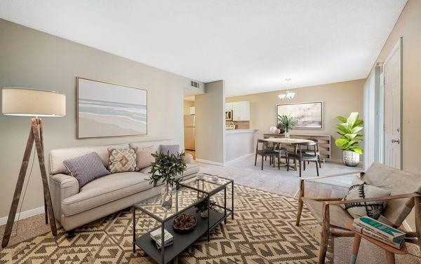 Enclave at North Point Apartments-Renovated two bedroom apartment