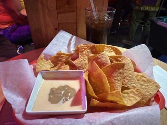 chips and queso