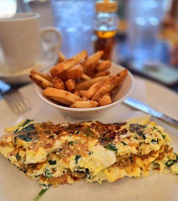 Omelet Spinach & Feta