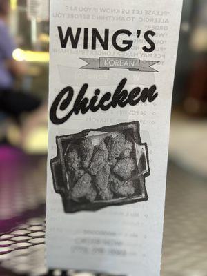 Wing's Korean Chicken